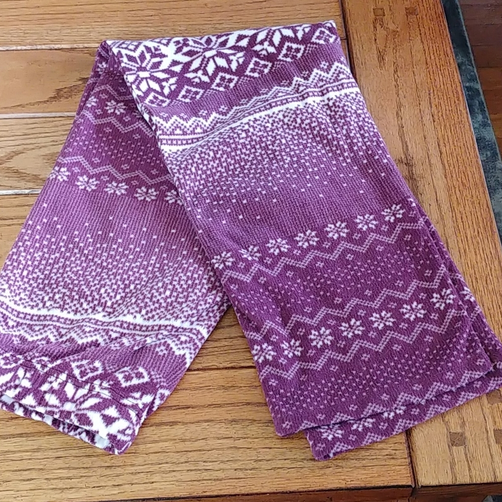 Fleece pajama bottoms